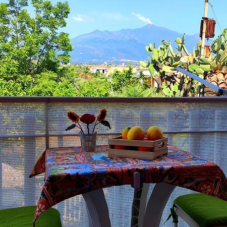 Вілла Casa Del Sole Con Vista Sull'Etna A 200 Mt Dal Mare Ачиреале Екстер'єр фото